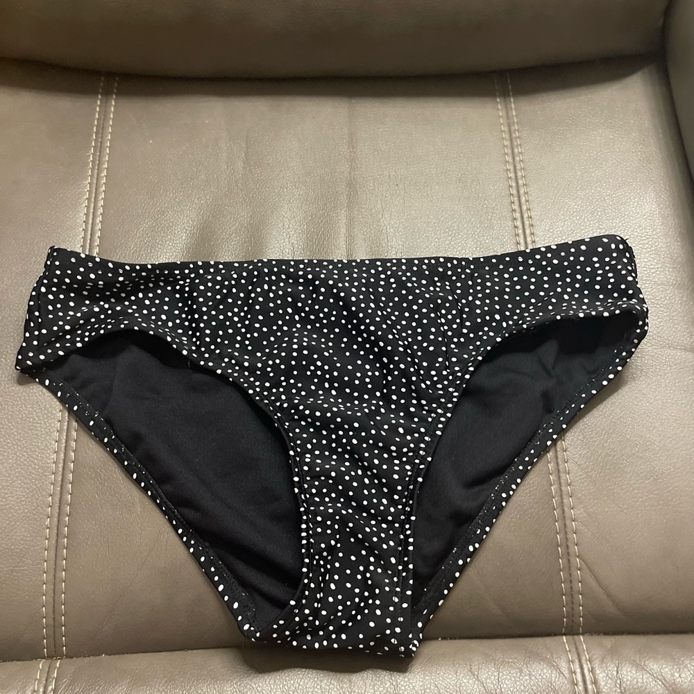 Black bikini bottoms medium